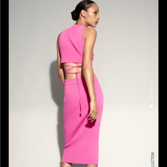 Zara 2-piece Pink Top and Skirt set - size M - Picture 9 of 12